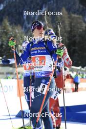 20.01.2024, Antholz, Italy (ITA): Deedra Irwin (USA) - IBU World Cup Biathlon, single mixed relay, Antholz (ITA). www.nordicfocus.com. © Manzoni/NordicFocus. Every downloaded picture is fee-liable.