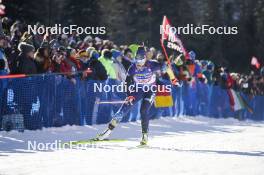 20.01.2024, Antholz, Italy (ITA): Arina Kryukova (KAZ) - IBU World Cup Biathlon, single mixed relay, Antholz (ITA). www.nordicfocus.com. © Thibaut/NordicFocus. Every downloaded picture is fee-liable.