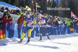 20.01.2024, Antholz, Italy (ITA): Mona Brorsson (SWE) - IBU World Cup Biathlon, single mixed relay, Antholz (ITA). www.nordicfocus.com. © Thibaut/NordicFocus. Every downloaded picture is fee-liable.