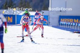 20.01.2024, Antholz, Italy (ITA): Emma Lunder (CAN) - IBU World Cup Biathlon, single mixed relay, Antholz (ITA). www.nordicfocus.com. © Thibaut/NordicFocus. Every downloaded picture is fee-liable.