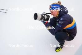 17.01.2024, Antholz, Italy (ITA): Emma Hoeglund (SWE), Team Sweden - IBU World Cup Biathlon, training, Antholz (ITA). www.nordicfocus.com. © Manzoni/NordicFocus. Every downloaded picture is fee-liable.