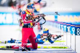 17.01.2024, Antholz, Italy (ITA): Lisa Theresa Hauser (AUT) - IBU World Cup Biathlon, training, Antholz (ITA). www.nordicfocus.com. © Thibaut/NordicFocus. Every downloaded picture is fee-liable.