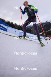 17.01.2024, Antholz, Italy (ITA): Anamarija Lampic (SLO) - IBU World Cup Biathlon, training, Antholz (ITA). www.nordicfocus.com. © Manzoni/NordicFocus. Every downloaded picture is fee-liable.