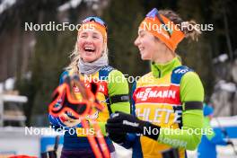 17.01.2024, Antholz, Italy (ITA): Anamarija Lampic (SLO) - IBU World Cup Biathlon, training, Antholz (ITA). www.nordicfocus.com. © Thibaut/NordicFocus. Every downloaded picture is fee-liable.