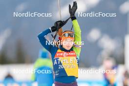 17.01.2024, Antholz, Italy (ITA): Ziva Klemencic (SLO) - IBU World Cup Biathlon, training, Antholz (ITA). www.nordicfocus.com. © Thibaut/NordicFocus. Every downloaded picture is fee-liable.