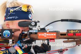 17.01.2024, Antholz, Italy (ITA): Sophie Chauveau (FRA) - IBU World Cup Biathlon, training, Antholz (ITA). www.nordicfocus.com. © Thibaut/NordicFocus. Every downloaded picture is fee-liable.