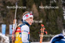 17.01.2024, Antholz, Italy (ITA): Noora Kaisa Keranen (FIN) - IBU World Cup Biathlon, training, Antholz (ITA). www.nordicfocus.com. © Thibaut/NordicFocus. Every downloaded picture is fee-liable.
