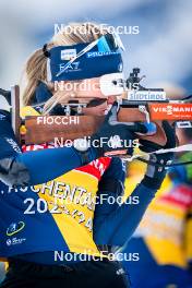 17.01.2024, Antholz, Italy (ITA): Hannah Auchentaller (ITA) - IBU World Cup Biathlon, training, Antholz (ITA). www.nordicfocus.com. © Thibaut/NordicFocus. Every downloaded picture is fee-liable.