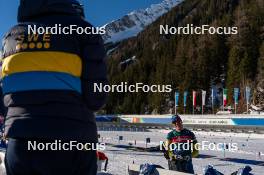 17.01.2024, Antholz, Italy (ITA): Sebastian Samuelsson (SWE) - IBU World Cup Biathlon, training, Antholz (ITA). www.nordicfocus.com. © Thibaut/NordicFocus. Every downloaded picture is fee-liable.