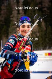 17.01.2024, Antholz, Italy (ITA): Gilonne Guigonnat (FRA) - IBU World Cup Biathlon, training, Antholz (ITA). www.nordicfocus.com. © Thibaut/NordicFocus. Every downloaded picture is fee-liable.