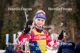 17.01.2024, Antholz, Italy (ITA): Anna Gandler (AUT) - IBU World Cup Biathlon, training, Antholz (ITA). www.nordicfocus.com. © Thibaut/NordicFocus. Every downloaded picture is fee-liable.