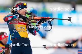 17.01.2024, Antholz, Italy (ITA): Ida Lien (NOR) - IBU World Cup Biathlon, training, Antholz (ITA). www.nordicfocus.com. © Thibaut/NordicFocus. Every downloaded picture is fee-liable.
