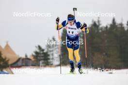 01.03.2024, Oslo, Norway (NOR): Martin Ponsiluoma (SWE) - IBU World Cup Biathlon, individual men, Oslo (NOR). www.nordicfocus.com. © Manzoni/NordicFocus. Every downloaded picture is fee-liable.
