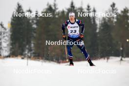 01.03.2024, Oslo, Norway (NOR): Emilien Jacquelin (FRA) - IBU World Cup Biathlon, individual men, Oslo (NOR). www.nordicfocus.com. © Manzoni/NordicFocus. Every downloaded picture is fee-liable.