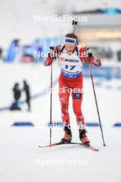 01.03.2024, Oslo, Norway (NOR): Simon Eder (AUT) - IBU World Cup Biathlon, individual men, Oslo (NOR). www.nordicfocus.com. © Manzoni/NordicFocus. Every downloaded picture is fee-liable.