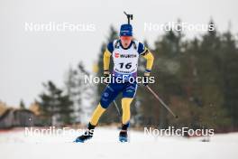 01.03.2024, Oslo, Norway (NOR): Sebastian Samuelsson (SWE) - IBU World Cup Biathlon, individual men, Oslo (NOR). www.nordicfocus.com. © Manzoni/NordicFocus. Every downloaded picture is fee-liable.