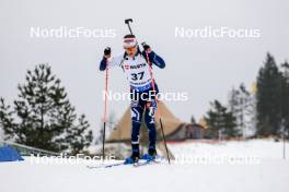01.03.2024, Oslo, Norway (NOR): Heikki Laitinen (FIN) - IBU World Cup Biathlon, individual men, Oslo (NOR). www.nordicfocus.com. © Manzoni/NordicFocus. Every downloaded picture is fee-liable.