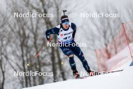 01.03.2024, Oslo, Norway (NOR): Didier Bionaz (ITA) - IBU World Cup Biathlon, individual men, Oslo (NOR). www.nordicfocus.com. © Manzoni/NordicFocus. Every downloaded picture is fee-liable.
