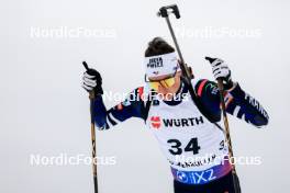 01.03.2024, Oslo, Norway (NOR): Eric Perrot (FRA) - IBU World Cup Biathlon, individual men, Oslo (NOR). www.nordicfocus.com. © Manzoni/NordicFocus. Every downloaded picture is fee-liable.