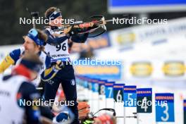 01.03.2024, Oslo, Norway (NOR): Elia Zeni (ITA) - IBU World Cup Biathlon, individual men, Oslo (NOR). www.nordicfocus.com. © Manzoni/NordicFocus. Every downloaded picture is fee-liable.