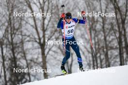 01.03.2024, Oslo, Norway (NOR): Sean Doherty (USA) - IBU World Cup Biathlon, individual men, Oslo (NOR). www.nordicfocus.com. © Manzoni/NordicFocus. Every downloaded picture is fee-liable.