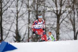 01.03.2024, Oslo, Norway (NOR): Magnus Oberhauser (AUT) - IBU World Cup Biathlon, individual men, Oslo (NOR). www.nordicfocus.com. © Manzoni/NordicFocus. Every downloaded picture is fee-liable.
