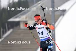 01.03.2024, Oslo, Norway (NOR): Philipp Horn (GER) - IBU World Cup Biathlon, individual men, Oslo (NOR). www.nordicfocus.com. © Manzoni/NordicFocus. Every downloaded picture is fee-liable.