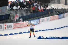 01.03.2024, Oslo, Norway (NOR): Cesar Beauvais (BEL) - IBU World Cup Biathlon, individual men, Oslo (NOR). www.nordicfocus.com. © Manzoni/NordicFocus. Every downloaded picture is fee-liable.