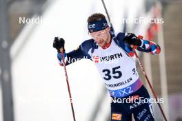 01.03.2024, Oslo, Norway (NOR): Sturla Holm Laegreid (NOR) - IBU World Cup Biathlon, individual men, Oslo (NOR). www.nordicfocus.com. © Manzoni/NordicFocus. Every downloaded picture is fee-liable.