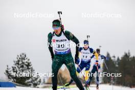 01.03.2024, Oslo, Norway (NOR): Vytautas Strolia (LTU) - IBU World Cup Biathlon, individual men, Oslo (NOR). www.nordicfocus.com. © Manzoni/NordicFocus. Every downloaded picture is fee-liable.
