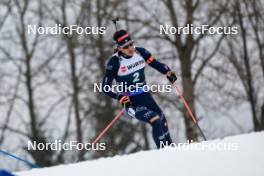 01.03.2024, Oslo, Norway (NOR): Tommaso Giacomel (ITA) - IBU World Cup Biathlon, individual men, Oslo (NOR). www.nordicfocus.com. © Manzoni/NordicFocus. Every downloaded picture is fee-liable.