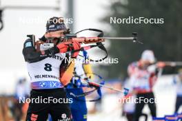 01.03.2024, Oslo, Norway (NOR): Justus Strelow (GER) - IBU World Cup Biathlon, individual men, Oslo (NOR). www.nordicfocus.com. © Manzoni/NordicFocus. Every downloaded picture is fee-liable.