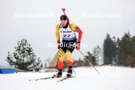 01.03.2024, Oslo, Norway (NOR): Florent Claude (BEL) - IBU World Cup Biathlon, individual men, Oslo (NOR). www.nordicfocus.com. © Manzoni/NordicFocus. Every downloaded picture is fee-liable.