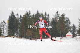 01.03.2024, Oslo, Norway (NOR): Simon Eder (AUT) - IBU World Cup Biathlon, individual men, Oslo (NOR). www.nordicfocus.com. © Manzoni/NordicFocus. Every downloaded picture is fee-liable.
