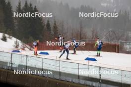 01.03.2024, Oslo, Norway (NOR): Mihail Usov (MDA), Johannes Dale-Skjevdal (NOR), (l-r) - IBU World Cup Biathlon, individual men, Oslo (NOR). www.nordicfocus.com. © Manzoni/NordicFocus. Every downloaded picture is fee-liable.