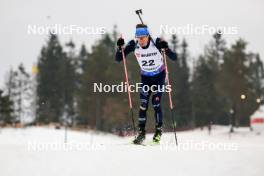 01.03.2024, Oslo, Norway (NOR): Lukas Hofer (ITA) - IBU World Cup Biathlon, individual men, Oslo (NOR). www.nordicfocus.com. © Manzoni/NordicFocus. Every downloaded picture is fee-liable.