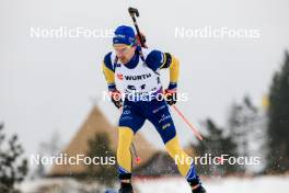 01.03.2024, Oslo, Norway (NOR): Jesper Nelin (SWE) - IBU World Cup Biathlon, individual men, Oslo (NOR). www.nordicfocus.com. © Manzoni/NordicFocus. Every downloaded picture is fee-liable.