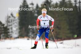01.03.2024, Oslo, Norway (NOR): Tomas Mikyska (CZE) - IBU World Cup Biathlon, individual men, Oslo (NOR). www.nordicfocus.com. © Manzoni/NordicFocus. Every downloaded picture is fee-liable.