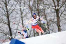 01.03.2024, Oslo, Norway (NOR): Jeremy Finello (SUI) - IBU World Cup Biathlon, individual men, Oslo (NOR). www.nordicfocus.com. © Manzoni/NordicFocus. Every downloaded picture is fee-liable.