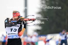 01.03.2024, Oslo, Norway (NOR): Roman Rees (GER) - IBU World Cup Biathlon, individual men, Oslo (NOR). www.nordicfocus.com. © Manzoni/NordicFocus. Every downloaded picture is fee-liable.