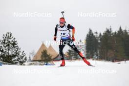 01.03.2024, Oslo, Norway (NOR): Benedikt Doll (GER) - IBU World Cup Biathlon, individual men, Oslo (NOR). www.nordicfocus.com. © Manzoni/NordicFocus. Every downloaded picture is fee-liable.
