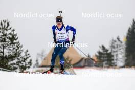 01.03.2024, Oslo, Norway (NOR): Campbell Wright (USA) - IBU World Cup Biathlon, individual men, Oslo (NOR). www.nordicfocus.com. © Manzoni/NordicFocus. Every downloaded picture is fee-liable.