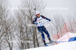 01.03.2024, Oslo, Norway (NOR): Antonin Guigonnat (FRA) - IBU World Cup Biathlon, individual men, Oslo (NOR). www.nordicfocus.com. © Manzoni/NordicFocus. Every downloaded picture is fee-liable.