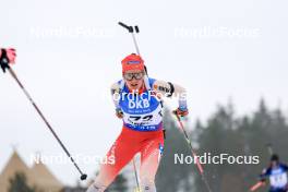 01.03.2024, Oslo, Norway (NOR): Lea Meier (SUI) - IBU World Cup Biathlon, individual women, Oslo (NOR). www.nordicfocus.com. © Manzoni/NordicFocus. Every downloaded picture is fee-liable.
