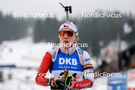 01.03.2024, Oslo, Norway (NOR): Tereza Vobornikova (CZE) - IBU World Cup Biathlon, individual women, Oslo (NOR). www.nordicfocus.com. © Manzoni/NordicFocus. Every downloaded picture is fee-liable.
