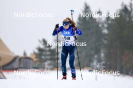 01.03.2024, Oslo, Norway (NOR): Margie Freed (USA) - IBU World Cup Biathlon, individual women, Oslo (NOR). www.nordicfocus.com. © Manzoni/NordicFocus. Every downloaded picture is fee-liable.
