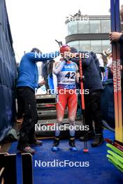 01.03.2024, Oslo, Norway (NOR): Aita Gasparin (SUI) - IBU World Cup Biathlon, individual women, Oslo (NOR). www.nordicfocus.com. © Manzoni/NordicFocus. Every downloaded picture is fee-liable.
