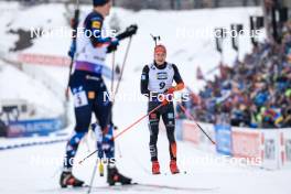 02.03.2024, Oslo, Norway (NOR): Benedikt Doll (GER) - IBU World Cup Biathlon, mass men, Oslo (NOR). www.nordicfocus.com. © Manzoni/NordicFocus. Every downloaded picture is fee-liable.