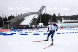 02.03.2024, Oslo, Norway (NOR): Sturla Holm Laegreid (NOR) - IBU World Cup Biathlon, mass men, Oslo (NOR). www.nordicfocus.com. © Manzoni/NordicFocus. Every downloaded picture is fee-liable.