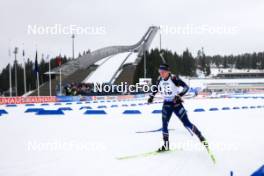 02.03.2024, Oslo, Norway (NOR): Quentin Fillon Maillet (FRA) - IBU World Cup Biathlon, mass men, Oslo (NOR). www.nordicfocus.com. © Manzoni/NordicFocus. Every downloaded picture is fee-liable.